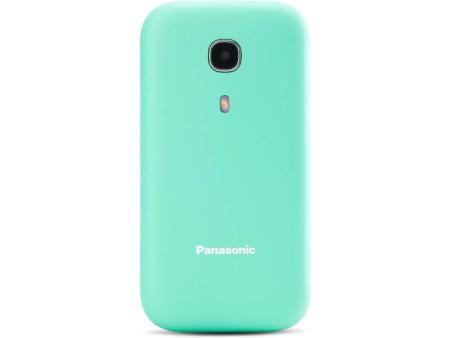 Teléfono Móvil Panasonic KX-TU400EXC para Personas Mayores/ Turquesa