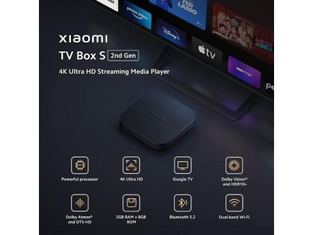 Android TV Xiaomi TV Box S 2nd Gen 8GB/ 4K