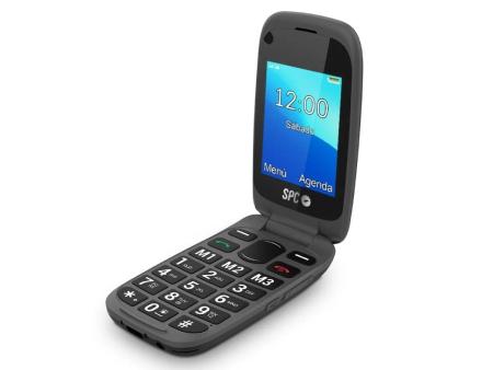 Teléfono Móvil SPC Harmony 4G para Personas Mayores/ Negro