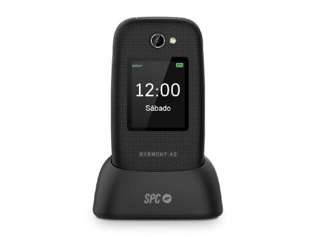 Teléfono Móvil SPC Harmony 4G para Personas Mayores/ Negro