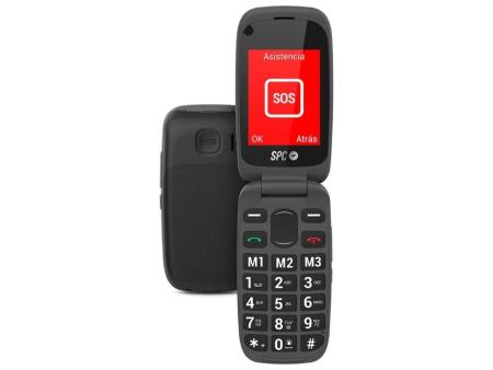 Teléfono Móvil SPC Harmony 4G para Personas Mayores/ Negro