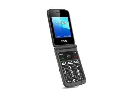 Teléfono Móvil SPC Stella 2 para Personas Mayores/ Negro