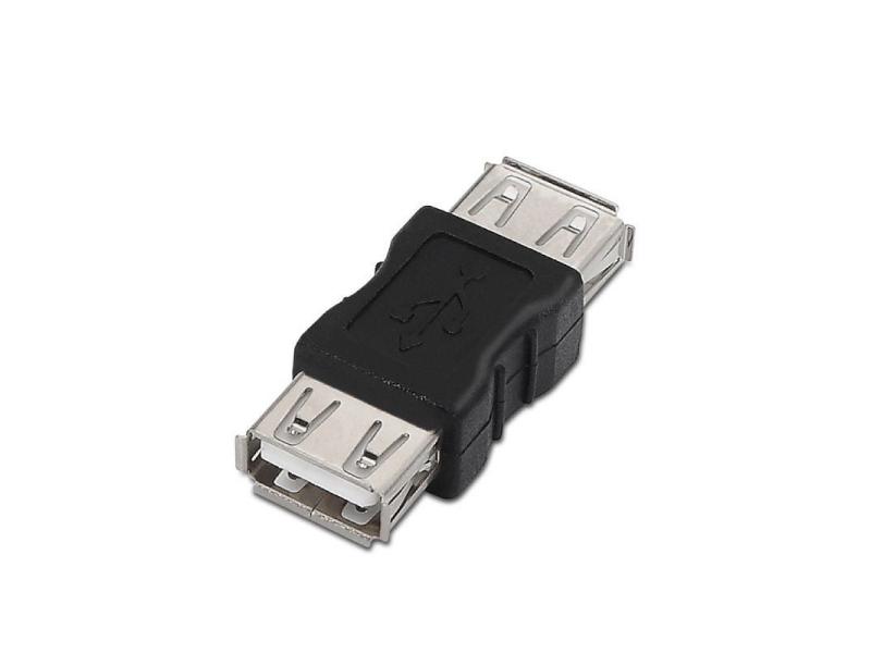 Adaptador USB 2.0 Aisens A103-0037/ USB Hembra - USB Hembra