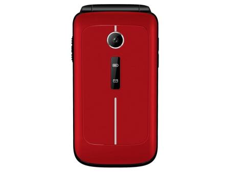 Teléfono Móvil Telefunken S430 para Personas Mayores/ Rojo