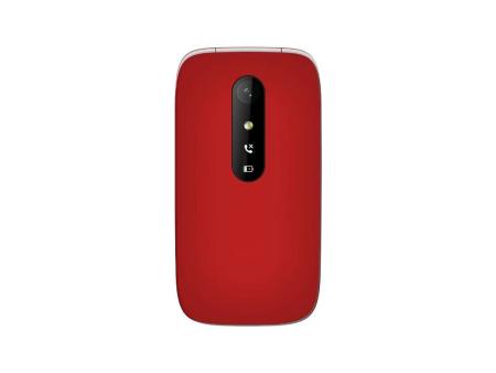 Teléfono Móvil Telefunken S445 para Personas Mayores/ Rojo