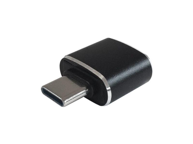 Adaptador USB 3.0 Tipo-C Aisens A108-0369/ USB Tipo-C Macho - USB Hembra