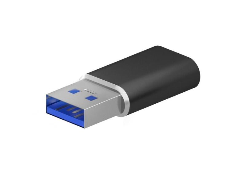 Adaptador USB 3.2 GEN2 Aisens A108-0678/ USB Tipo-C Hembra - USB Macho