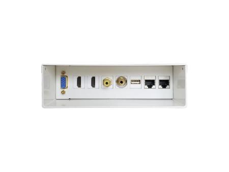 Caja de Conexiones Aisens A127-0340/ VGA - 2x HDMI - Jack 3.5 - RCA - USB - 2x RJ45