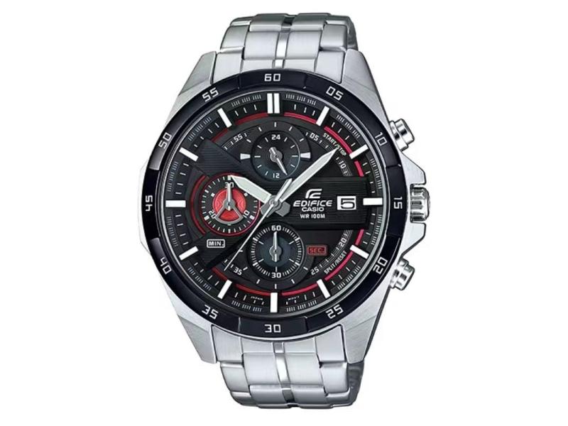 Reloj Analógico Casio Edifice Classic EFR-556DB-1AVUEF/ 54mm/ Plata y Negro