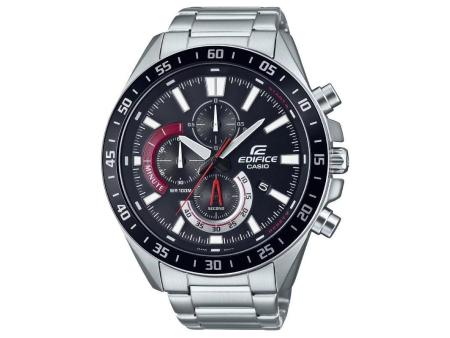 Reloj Analógico Casio Edifice Classic Classic EFV-620D-1A4VUEF/ 55mm/ Plata y Negro