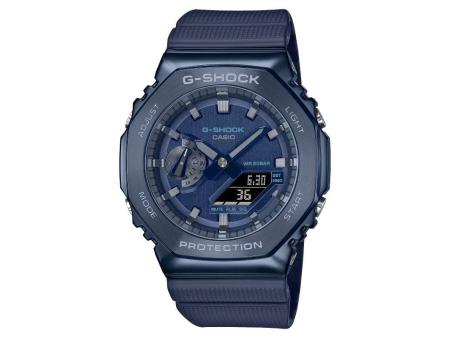 Reloj Analógico y Digital Casio G-Shock Metal GM-2100N-2AER/ 49mm/ Azul