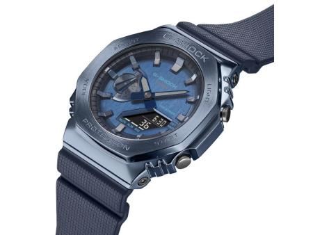 Reloj Analógico y Digital Casio G-Shock Metal GM-2100N-2AER/ 49mm/ Azul