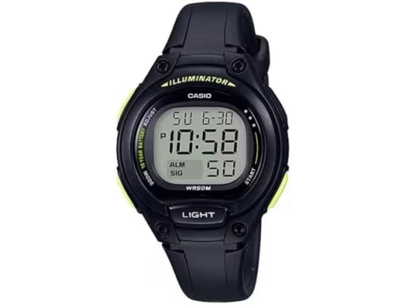 Reloj Digital Casio Collection Women LW-203-1BVEF/ 38mm/ Negro