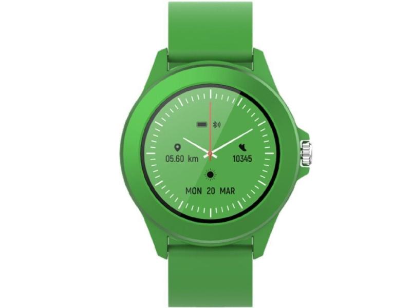 Smartwatch Forever Colorum CW-300/ Notificaciones/ Frecuencia Cardíaca/ Verde