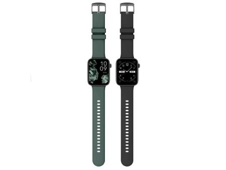 Smartwatch SPC Smartee Duo 2 9650N/ Notificaciones/ Frecuencia Cardíaca/ Negro/ Incluye Correa Extra