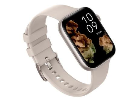 Smartwatch SPC Smartee Duo 2 9650B/ Notificaciones/ Frecuencia Cardíaca/ Blanco/ Incluye Correa Extra