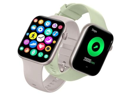 Smartwatch SPC Smartee Duo 2 9650B/ Notificaciones/ Frecuencia Cardíaca/ Blanco/ Incluye Correa Extra