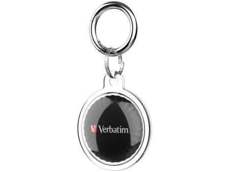 Localizador Verbatim My Finder Coin Bluetooth Tracker MYFC-01B compatible con Apple/ Incluye Llavero y Pila/ Negro