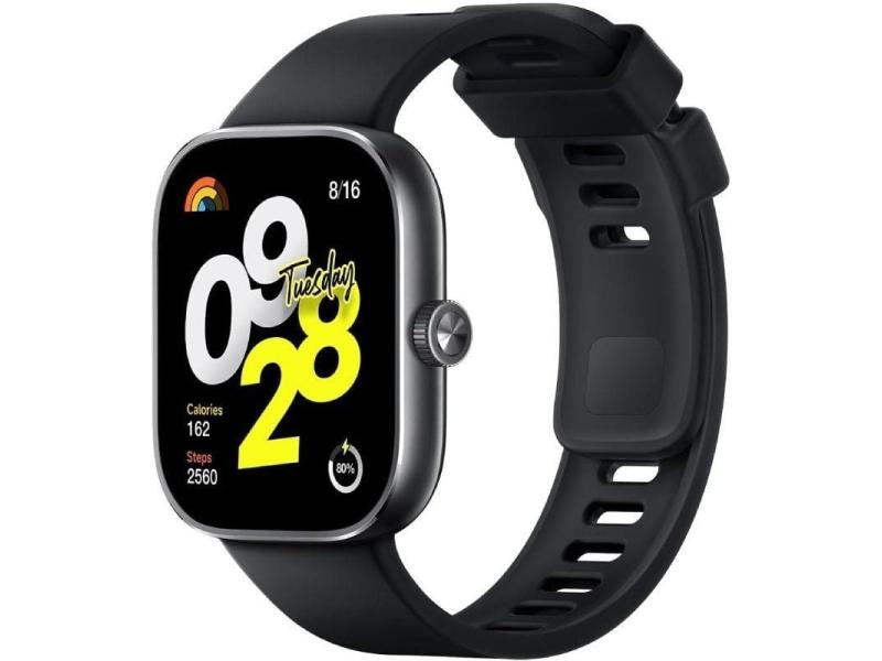 Smartwatch Xiaomi Redmi Watch 4/ Notificaciones/ Frecuencia Cardíaca/ GPS/ Negro