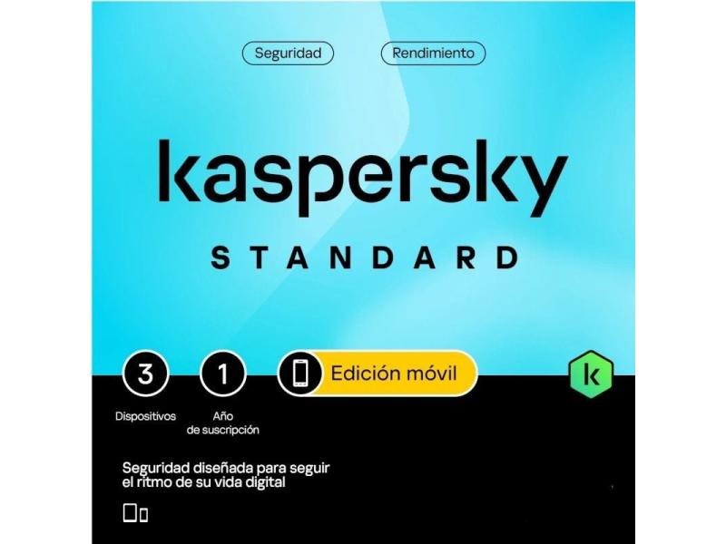 Kaspersky Standard para Android/ 3 Dispositivos/ 1 Año