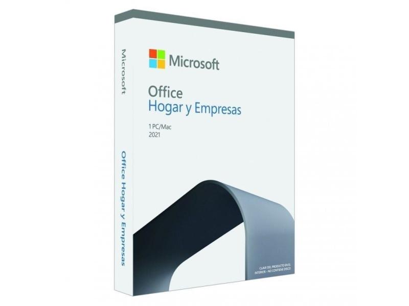 Microsoft Office Hogar y Empresas 2021/ 1 Usuario/ Licencia Perpetua