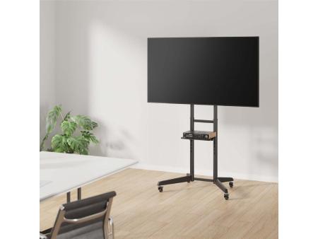 Soporte de Pie Inclinable con Ruedas Aisens FT70TE-211 para TV de 37-70'/ hasta 50kg