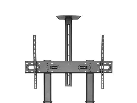 Soporte de Pie Inclinable con Ruedas y Manivela Aisens FT100TE-123 para TV 60-100'/ hasta 100kg