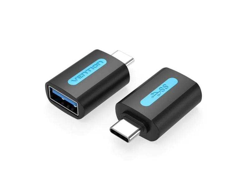 Adaptador USB 3.0 Vention CDUB0/ USB Tipo-C Macho - USB Hembra