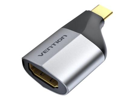 Adaptador USB Tipo-C Vention TCDH0/ USB Tipo-C Macho - HDMI Hembra