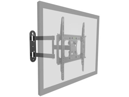 Soporte de Pared Giratorio/ Inclinable/ Nivelable Nox Lite Wall Flex para Monitores y TV de 23-55'/ hasta 30kg