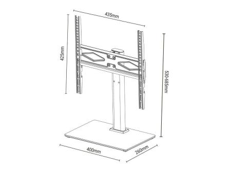 Soporte de Sobremesa TM Electrón TMSLC419 para TV de 32-50'/ hasta 30kg