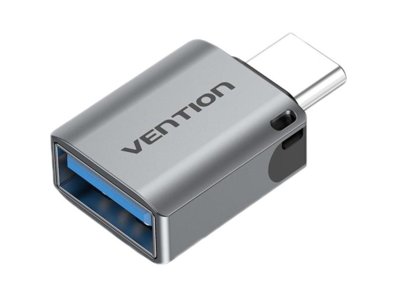 Adaptador USB 3.0 Vention CDQH0/ USB Tipo-C Macho - USB Hembra