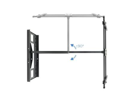 Soporte de Pared Orientable / Inclinable TooQ LP4380XL-B para TV de 43-80'/ hasta 50kg