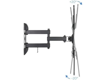 Soporte de Pared Orientable / Inclinable TooQ LP6055TN-B para TV de 23-55'/ hasta 30kg