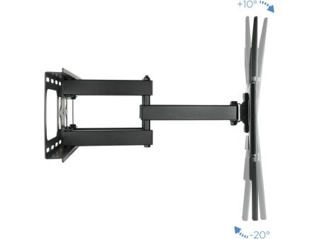 Soporte de Pared Orientable / Inclinable TooQ LP6270TN-B para TV de 37-70'/ hasta 50kg