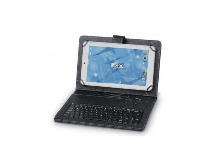 Funda con Teclado 3GO CSGT27 para Tablets de 10'/ Negra