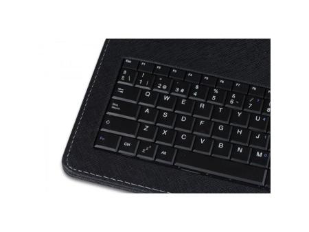 Funda con Teclado 3GO CSGT27 para Tablets de 10'/ Negra