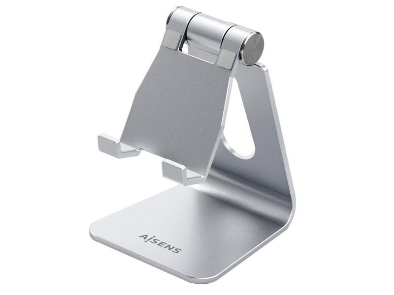 Soporte para Smartphone/Tablet Aisens MS1PM-081/ Plata