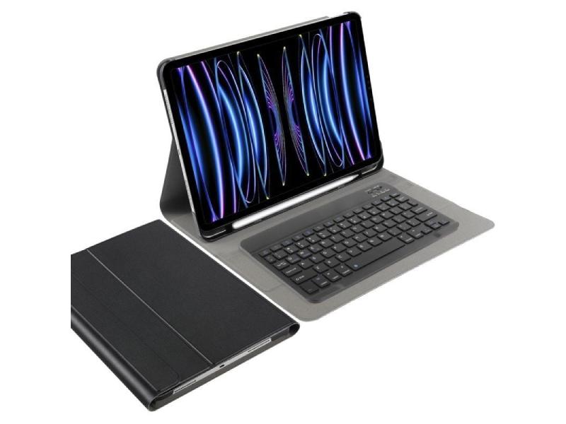 Funda con Teclado Just In Case 8327932 Bluetooth para Tablet iPad Pro 12.9' 2022-2021/ Negra