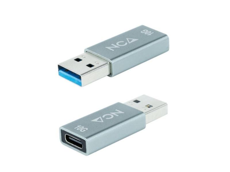 Adaptador USB 3.1 Nanocable 10.02.0013/ USB Macho - USB Tipo-C Hembra