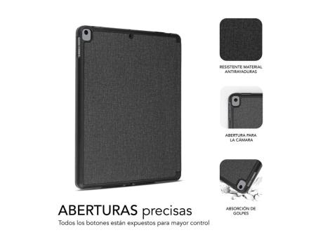 Funda Subblim Shock Case para Tablet iPad 9/8/7 Gen 10.2'/ Negra