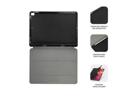 Funda Subblim Shock Case para Tablet iPad 9/8/7 Gen 10.2'/ Negra