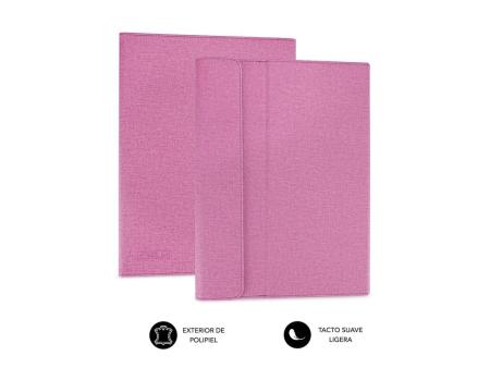 Funda Subblim Clever Stand para Tablets de 9'-10.1'/ Rosa