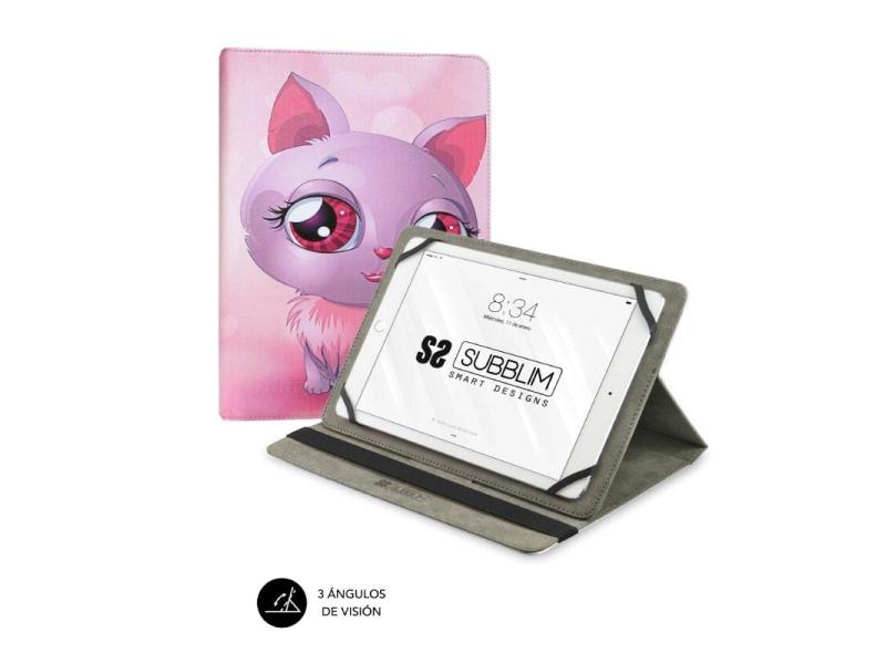 Funda Subblim Trendy Cat para Tablets de 10.1'-11'