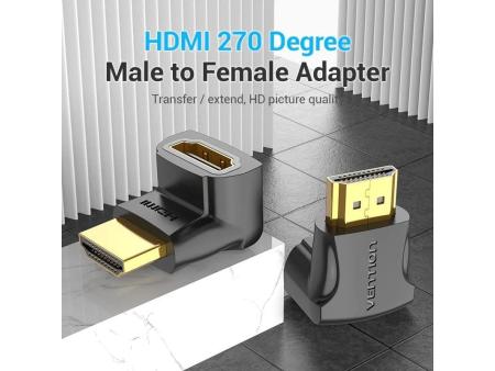 Adaptador HDMI 4K 270º Vention AINB0/ HDMI Macho - HDMI Hembra