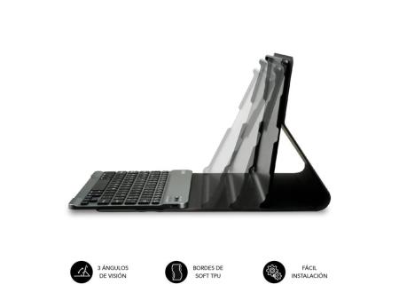 Funda con Teclado Subblim KeyTab Pro BT para Tablet Lenovo Tab M10 FHD Plus de 10.3'/ Negra