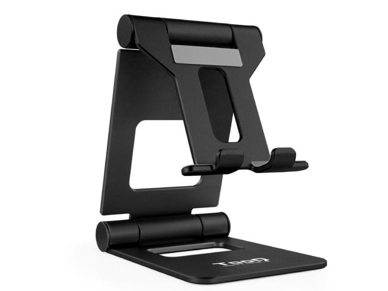 Soporte para Smartphone/Tablet TooQ PH-KEOPS-NOCHE/ Negro