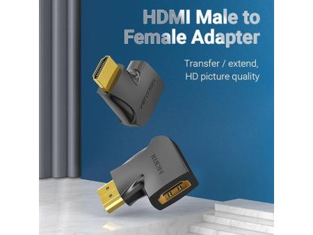 Adaptador HDMI 4K 270º Vention AIQB0/ HDMI Macho - HDMI Hembra