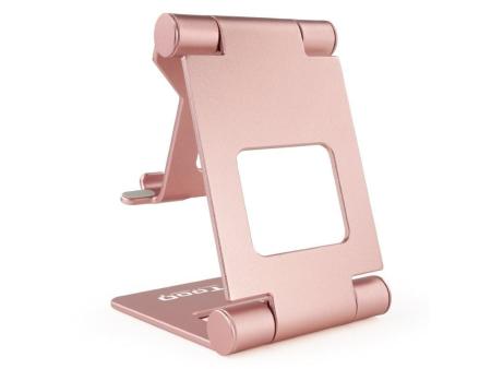 Soporte para Smartphone/Tablet TooQ PH-KEOPS-OCASO/ Rosa