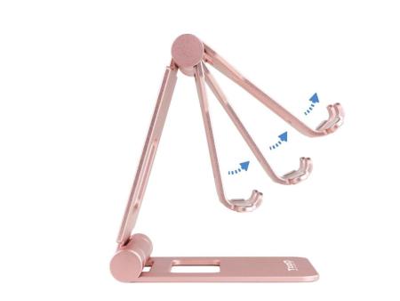 Soporte para Smartphone/Tablet TooQ PH-KEOPS-OCASO/ Rosa